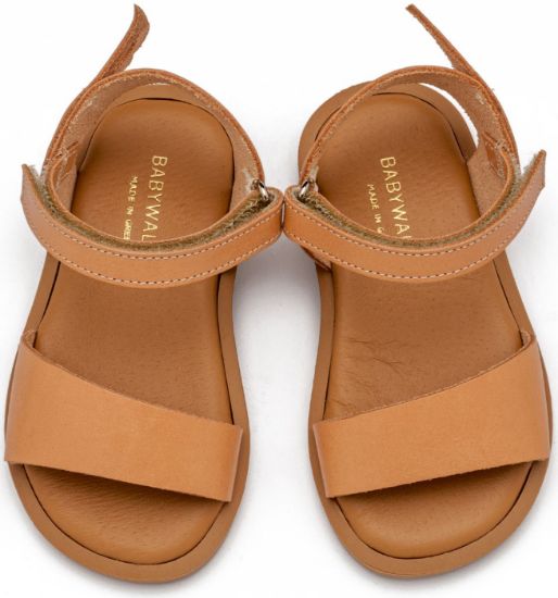 Εικόνα της Δερμάτινο Σανδάλι GR0106 Natural