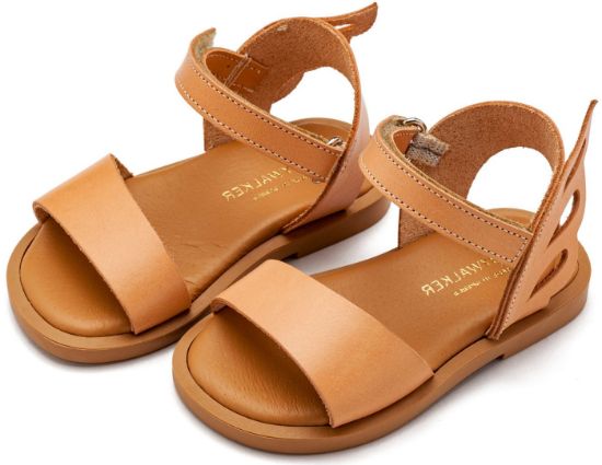 Εικόνα της Δερμάτινο Σανδάλι GR0106 Natural