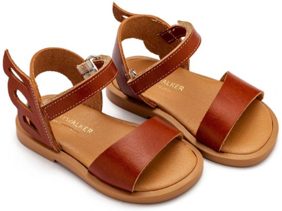 Εικόνα της Δερμάτινο Σανδάλι GR0106 Terracotta