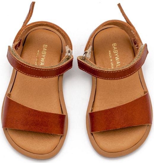 Εικόνα της Δερμάτινο Σανδάλι GR0106 Terracotta