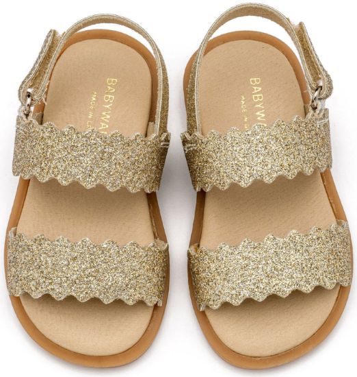 Εικόνα της Δερμάτινο Σανδάλι GR0108 Platinum