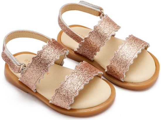 Εικόνα της Δερμάτινο Σανδάλι GR0108 Powder