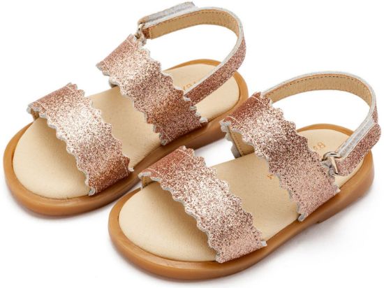 Εικόνα της Δερμάτινο Σανδάλι GR0108 Powder