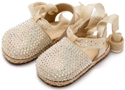 Εικόνα της Εσπαντρίγια με Swarovski LU6123 Εκρού