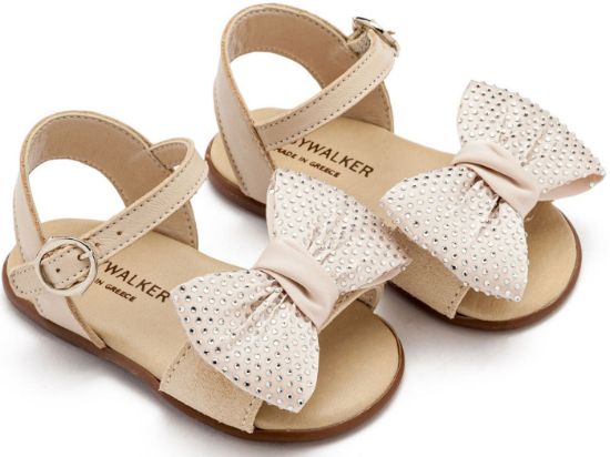 Εικόνα της Πέδιλο Διακοσμημένο με Φιόγκο  PRI2643 Μπεζ 