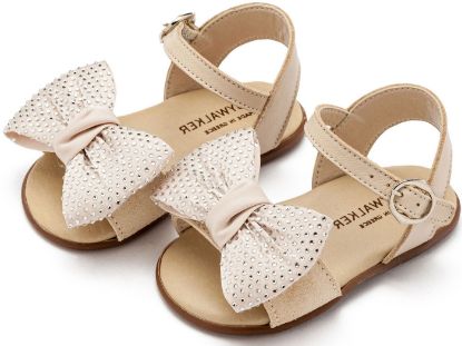 Εικόνα της Πέδιλο Διακοσμημένο με Φιόγκο  PRI2643 Μπεζ 