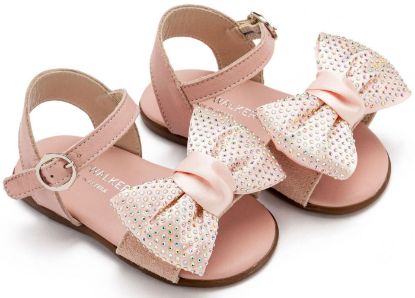 Εικόνα της Πέδιλο Διακοσμημένο με Φιόγκο  PRI2643 Ροζ