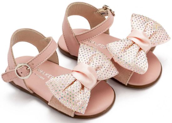 Εικόνα της Πέδιλο Διακοσμημένο με Φιόγκο  PRI2643 Ροζ