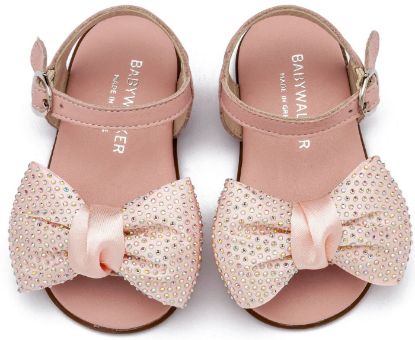 Εικόνα της Πέδιλο Διακοσμημένο με Φιόγκο  PRI2643 Ροζ