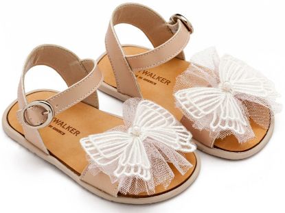 Εικόνα της Πέδιλο με Διακοσμητικό Πεταλούδα BS3591 Nude