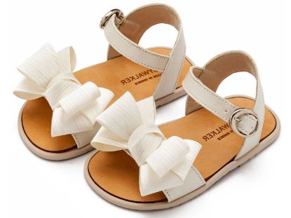 Εικόνα της Πέδιλο με Υφασμάτινο Φιόγκο BS3592 Εκρού