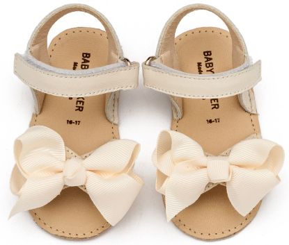 Εικόνα της Πέδιλο με Φιόγκο Gros Grain MI1643 Εκρού