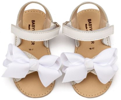 Εικόνα της Πέδιλο με Φιόγκο Gros Grain MI1643 Λευκό