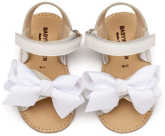 Εικόνα της Πέδιλο με Φιόγκο Gros Grain MI1643 Λευκό