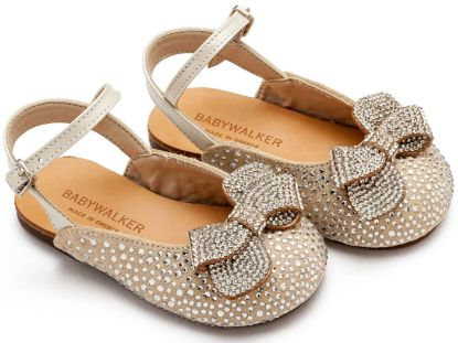 Εικόνα της Σαμπό Διακοσμημένο Ολόγυρα με Στρας και Φιόγκο EXC5868 Εκρού