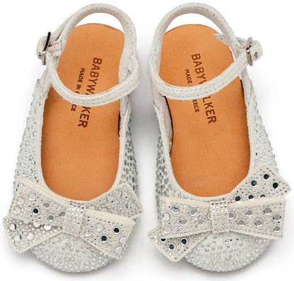 Εικόνα της Σαμπό Διακοσμημένο Ολόγυρα με Στρας και Φιόγκο EXC5872 Λευκό