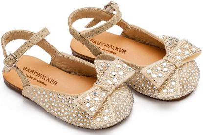 Εικόνα της Σαμπό Διακοσμημένο Ολόγυρα με Στρας και Φιόγκο EXC5872 Μπεζ