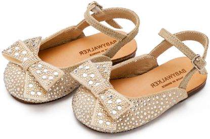 Εικόνα της Σαμπό Διακοσμημένο Ολόγυρα με Στρας και Φιόγκο EXC5872 Μπεζ