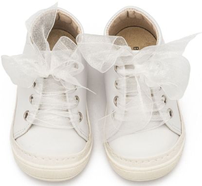 Εικόνα της Σνίκερ με Κορδέλα PRI2644 Λευκό