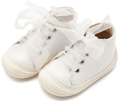 Εικόνα της Σνίκερ με Κορδέλα PRI2644 Λευκό