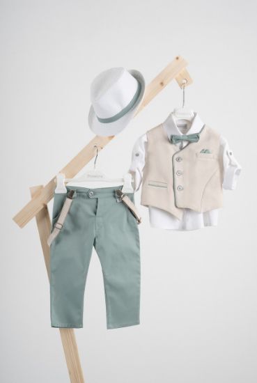 Εικόνα της Πακέτο βάπτισης για αγόρι Piccolino Gustavo mint