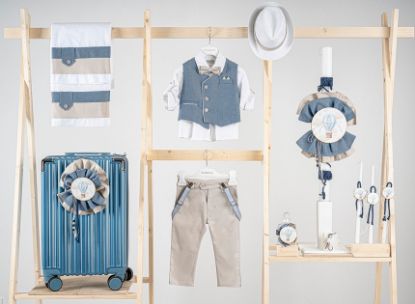 Εικόνα της Πακέτο βάπτισης για αγόρι Piccolino Gustavo sand