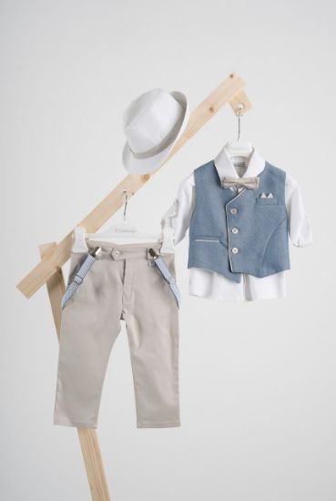 Εικόνα της Πακέτο βάπτισης για αγόρι Piccolino Gustavo sand