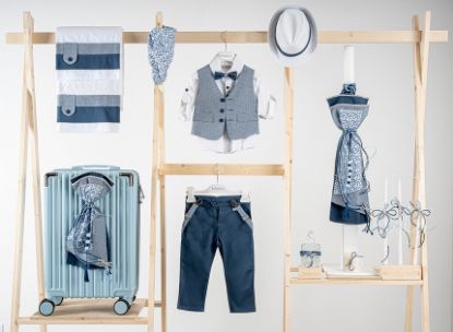 Εικόνα της Πακέτο βάπτισης για αγόρι Piccolino Pablo cobalt