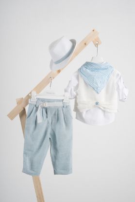 Εικόνα της Πακέτο βάπτισης για αγόρι Piccolino Thomas ciele