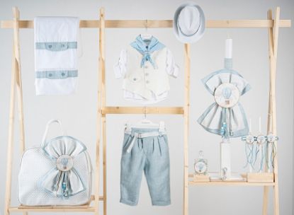 Εικόνα της Πακέτο βάπτισης για αγόρι Piccolino Thomas ciele