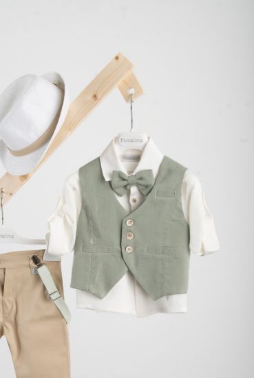 Εικόνα της Βαπτιστικό κοστούμι Piccolino Bob σε χρώμα Mint