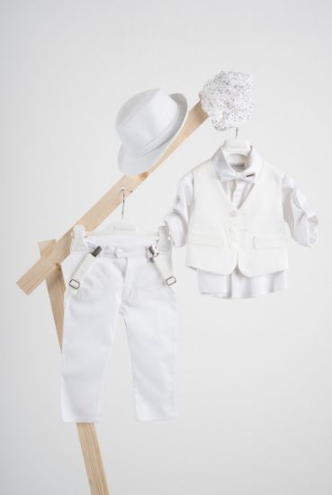 Εικόνα της Βαπτιστικό κοστούμι Piccolino Pablo σε χρώμα White