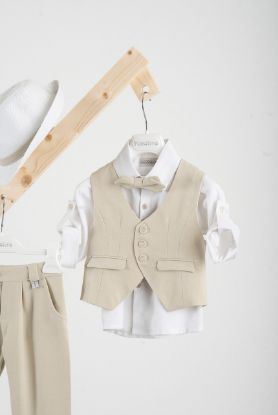 Εικόνα της Βαπτιστικό κοστούμι Piccolino Rodrigo σε χρώμα Lime