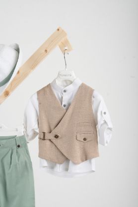 Εικόνα της Βαπτιστικό κοστούμι Piccolino Jose σε χρώμα Mint