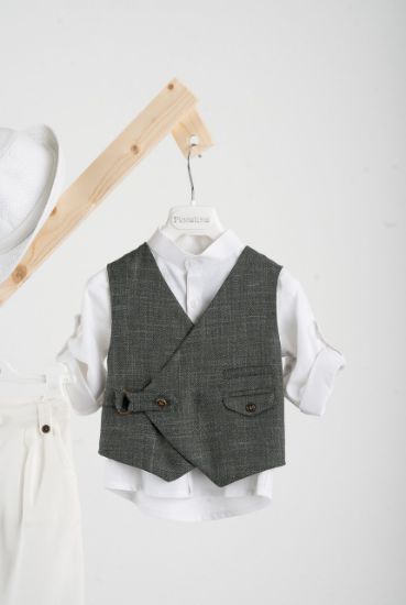 Εικόνα της Βαπτιστικό κοστούμι Piccolino Jose σε χρώμα White