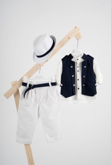 Εικόνα της Βαπτιστικό κοστούμι Piccolino Che σε χρώμα Blue