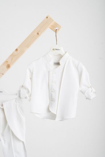 Εικόνα της Κοστούμι  Piccolino Josua σε χρώμα Ivory