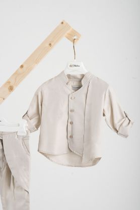 Εικόνα της Κοστούμι  Piccolino Josua σε χρώμα Beige