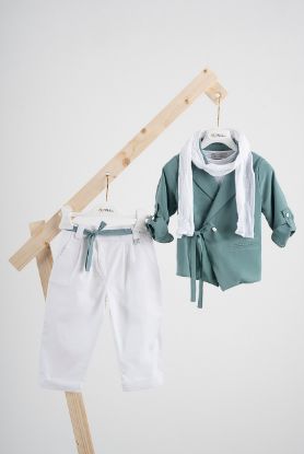 Εικόνα της Κοστούμι  Piccolino Stefan σε χρώμα Mint