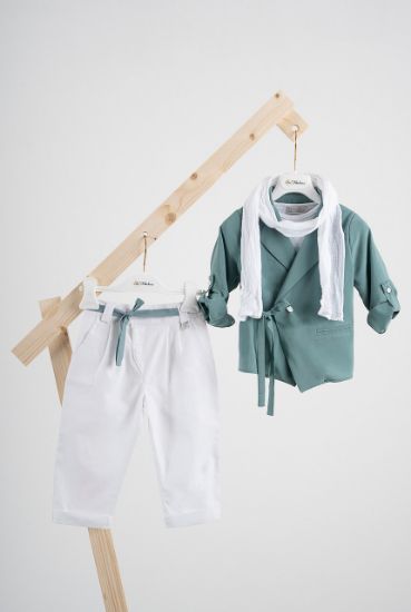 Εικόνα της Κοστούμι  Piccolino Stefan σε χρώμα Mint