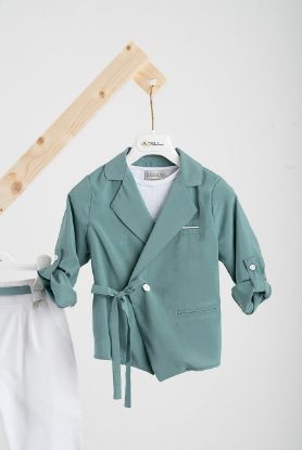 Εικόνα της Κοστούμι  Piccolino Stefan σε χρώμα Mint