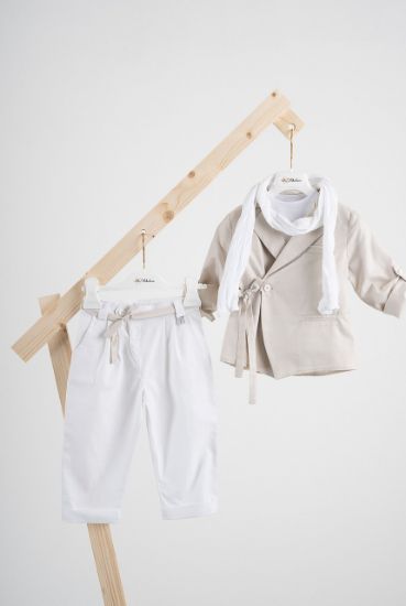 Εικόνα της Κοστούμι  Piccolino Stefan σε χρώμα Beige