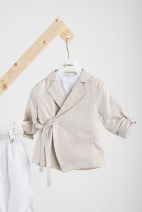 Εικόνα της Κοστούμι  Piccolino Stefan σε χρώμα Beige