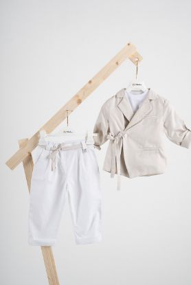 Εικόνα της Κοστούμι  Piccolino Stefan σε χρώμα Beige