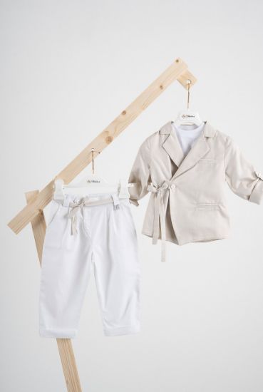 Εικόνα της Κοστούμι  Piccolino Stefan σε χρώμα Beige