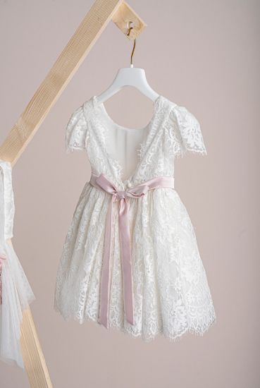 Εικόνα της Βαπτιστικό φόρεμα Piccolino Florence Ivory 