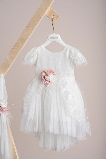 Εικόνα της Βαπτιστικό φόρεμα Piccolino Lucile Ivory 