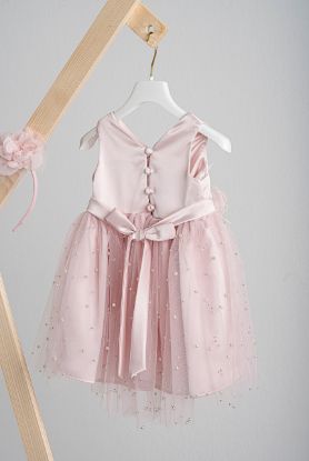 Εικόνα της Βαπτιστικό φόρεμα Piccolino Zoe Pink