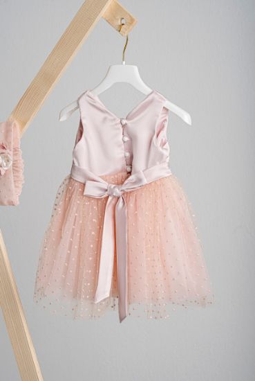 Εικόνα της Βαπτιστικό φόρεμα Piccolino Constance Pink