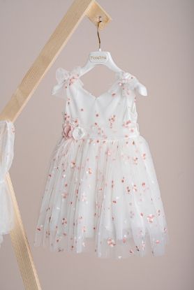 Εικόνα της Βαπτιστικό φόρεμα Piccolino Klara Ivory